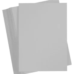 Karton, A4 210x297 mm, 180 g, stålgrå, 100ark