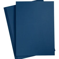 Karton, blå, A4 210x297 mm, 220 g, 10stk.