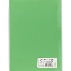 Karton - Colortime - A4 210x297 mm - 180 g - Græsgrøn - 20 ark