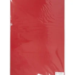 Karton, julerød, 50x70 cm, 270 g, 10 ark