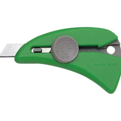 Kartonkniv - NT Cutter - Model Q100P - Grøn - 50 stk