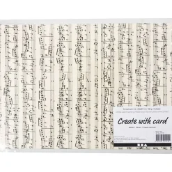 Karton med print A4 21 x 30 cm 180 gram noder | 10 ark