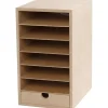 Kartonreol A5 148 x 210 mm dybde 24,5 cm | MDF