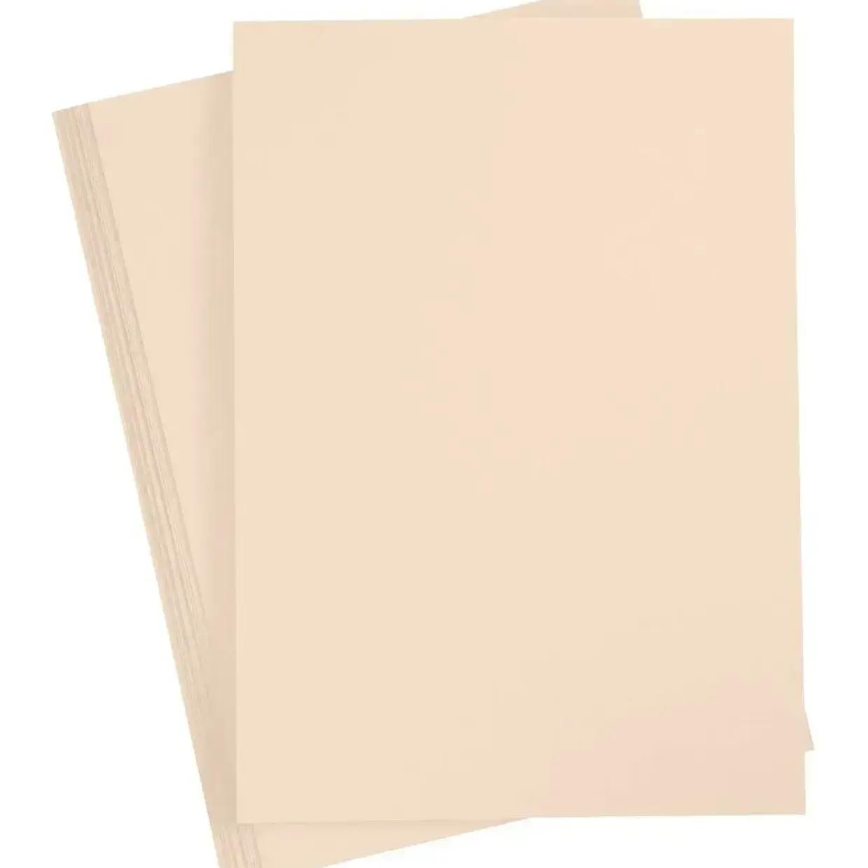 Karton - sand - A4 (210 x 297 mm) - 180 g - 20 ark