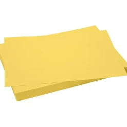 Karton - Solgul - 50x70 cm - 270 g - 10 ark
