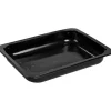 Kødbakke - PP - 19x14,4x2,7 cm - Sort - 1-rums - 500 stk