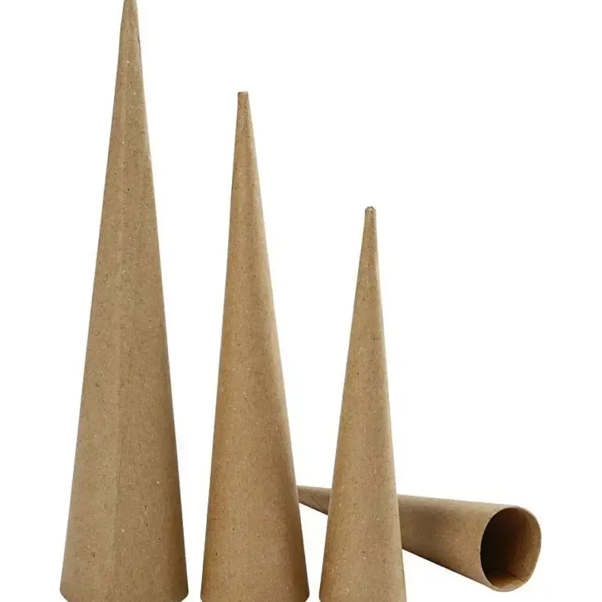 Kegler - Papmaché 20/25/30 cm 3 stk