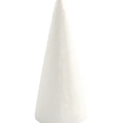 Kegle styropor Højde 14,5 cm, diameter 6 cm - 5 stk