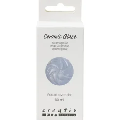 Keramikglasur, 984-1101 °C, dækkende, Pastel Lavender, 60 ml/ 1 ds.