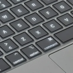 Keyboard Cover - Philbert MacBook Air 13" 2020 - Transparent/Sort - EU Layout