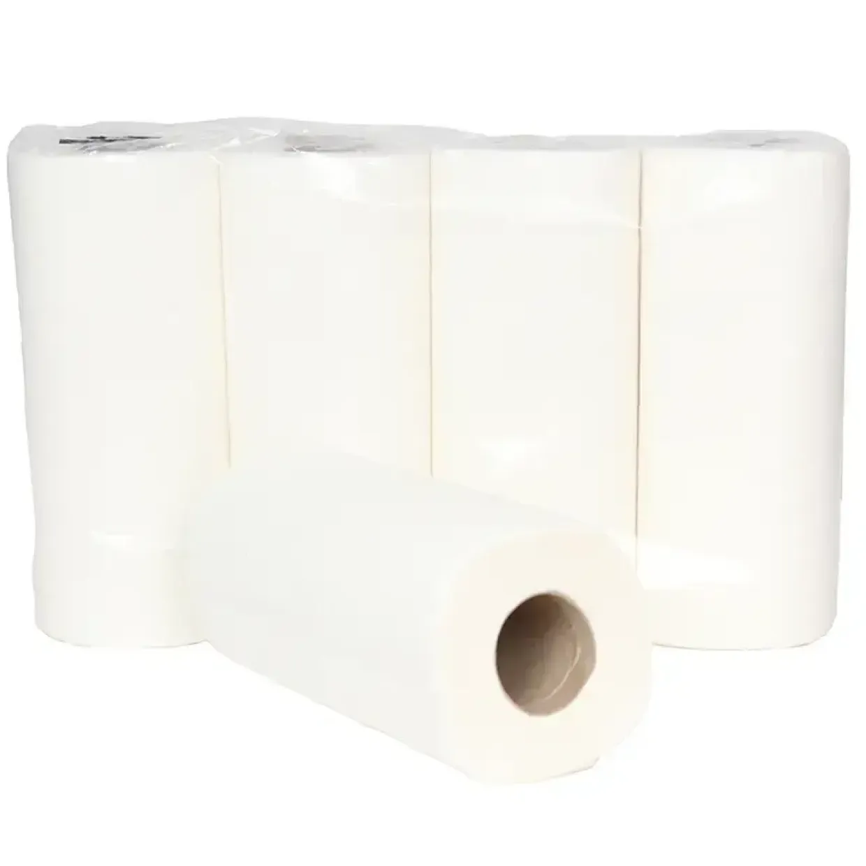 Køkkenrulle Cleanline 2-lags hvid 16m 64blade 32rul/pak