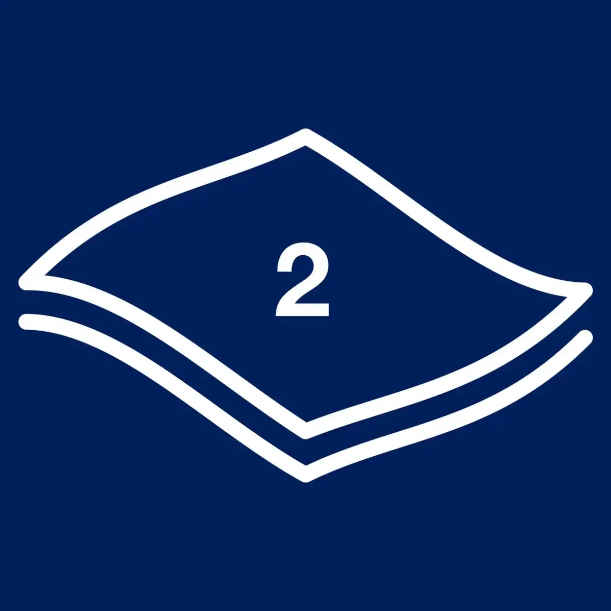 Køkkenrulle Tork 101222, 2-lags, Plus K1, 16,8 meter - 32 ruller