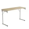 Klapbord Silhuett 1200x450mm,Birk laminat og hvidt stel