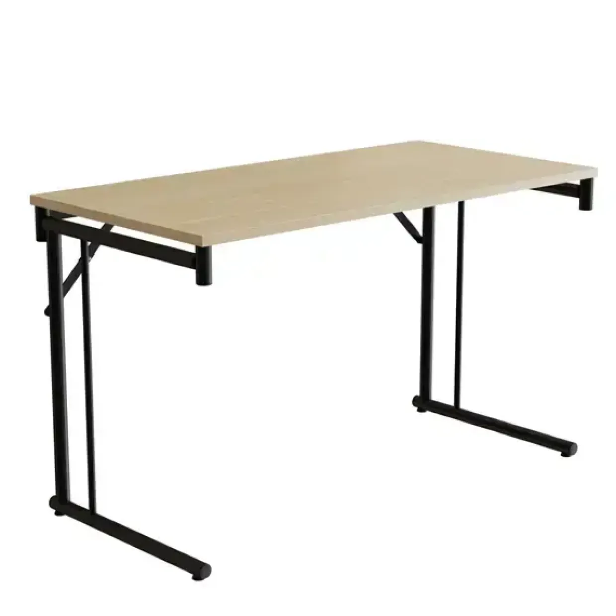 Klapbord Silhuett 1200x600mm,Birk laminat og krom stel