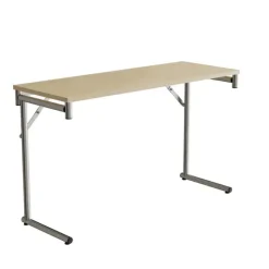 Klapbord Silhuett 1200x450mm,Birk laminat og krom stel