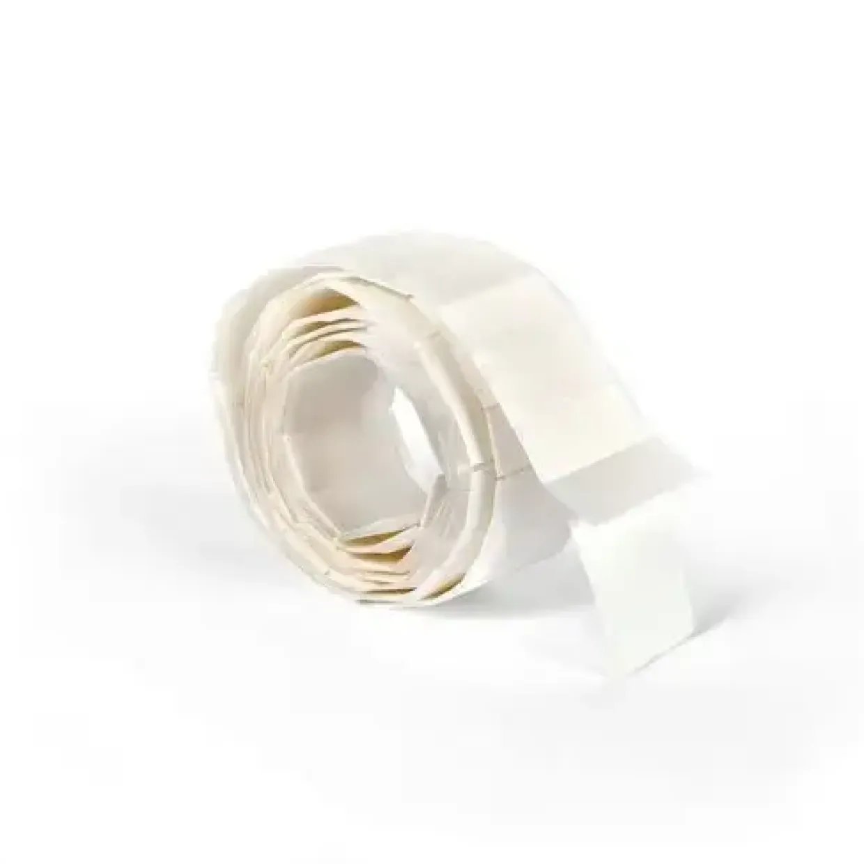 Klæbepuder - BNT i hvide 25 x 12 x 1 mm 100 stk i æsken