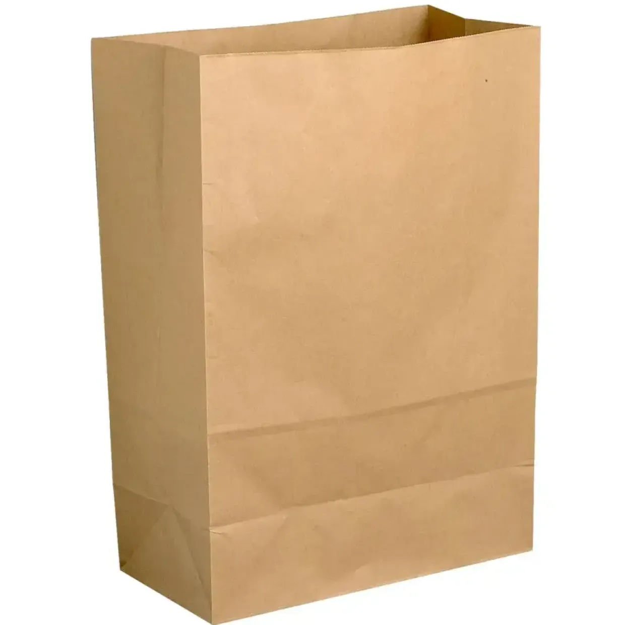 Klodsbundspose - 32 x 17 x 45 cm - 30 L - 70 g/m² - Brun - 250 stk