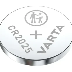 Knapcellebatteri, Varta, CR2025 pakke a 5 stk