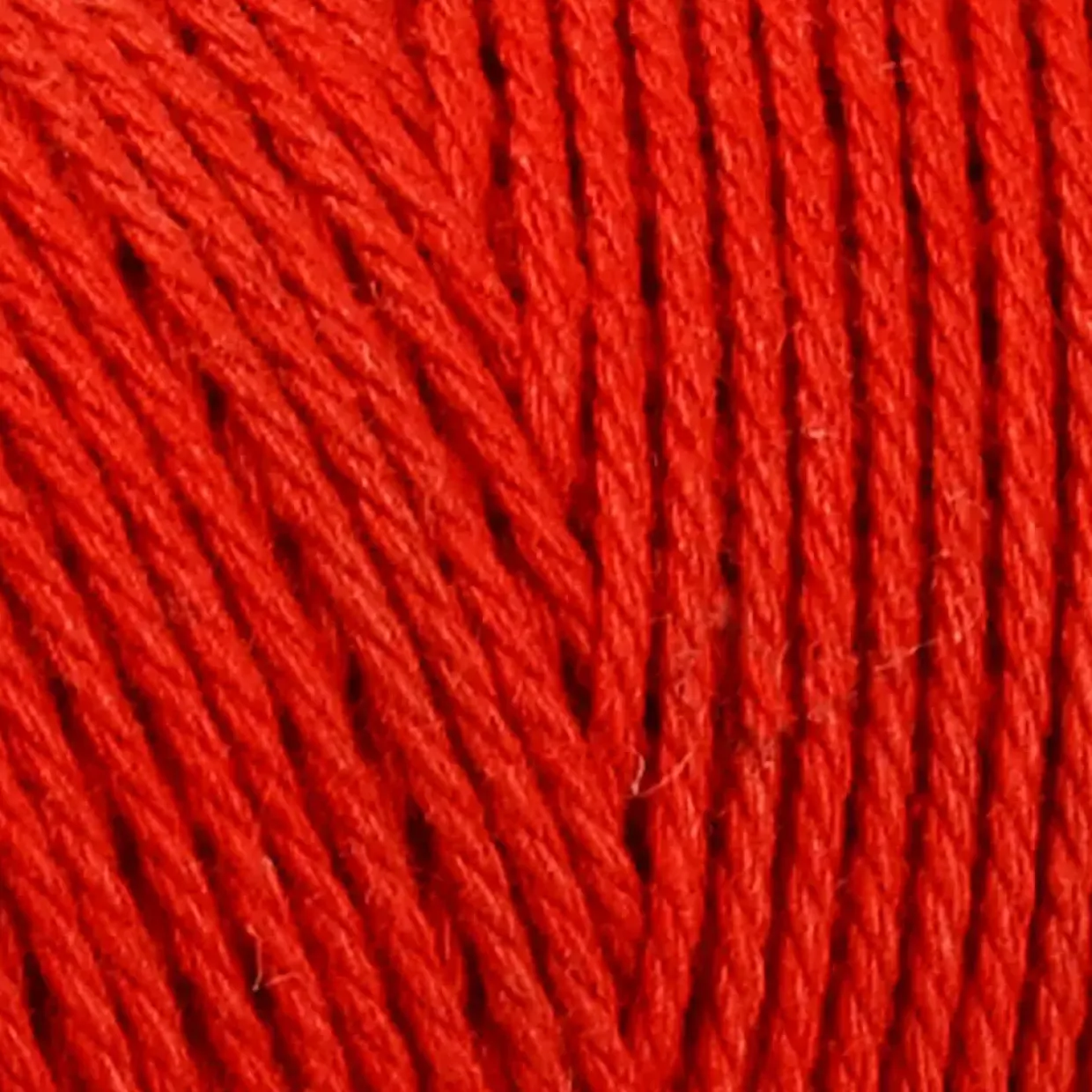 Knyttegarn, L: 315 m, tykkelse 1 mm, Tynd kvalitet 12/12, rød, 220 g/ 1 ngl.
