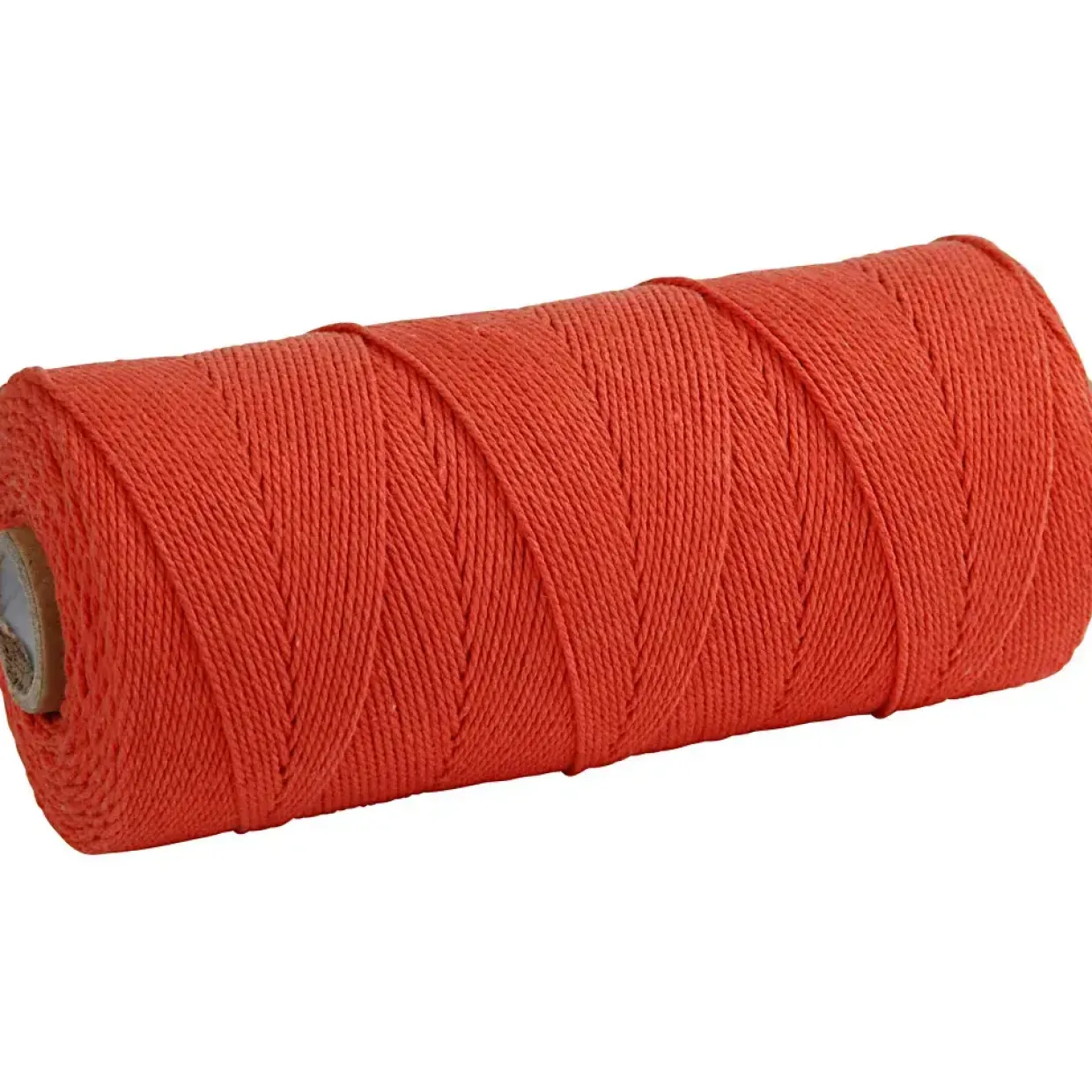 Knyttegarn, L: 315 m, tykkelse 1 mm, Tynd kvalitet 12/12, orange, 220 g/ 1 ngl.