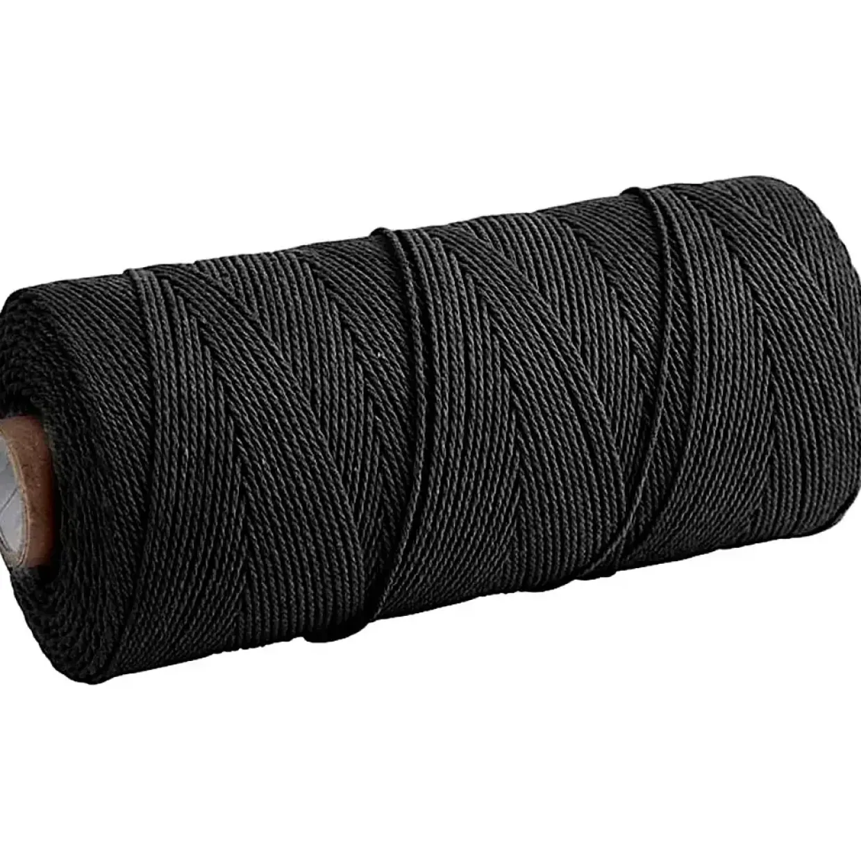 Knyttegarn - Sort - 1 mm - 320 m - 250 g
