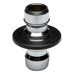 Koblingsled, Nito, grå, mellem 2 slanger, forkromet messing, 30 g