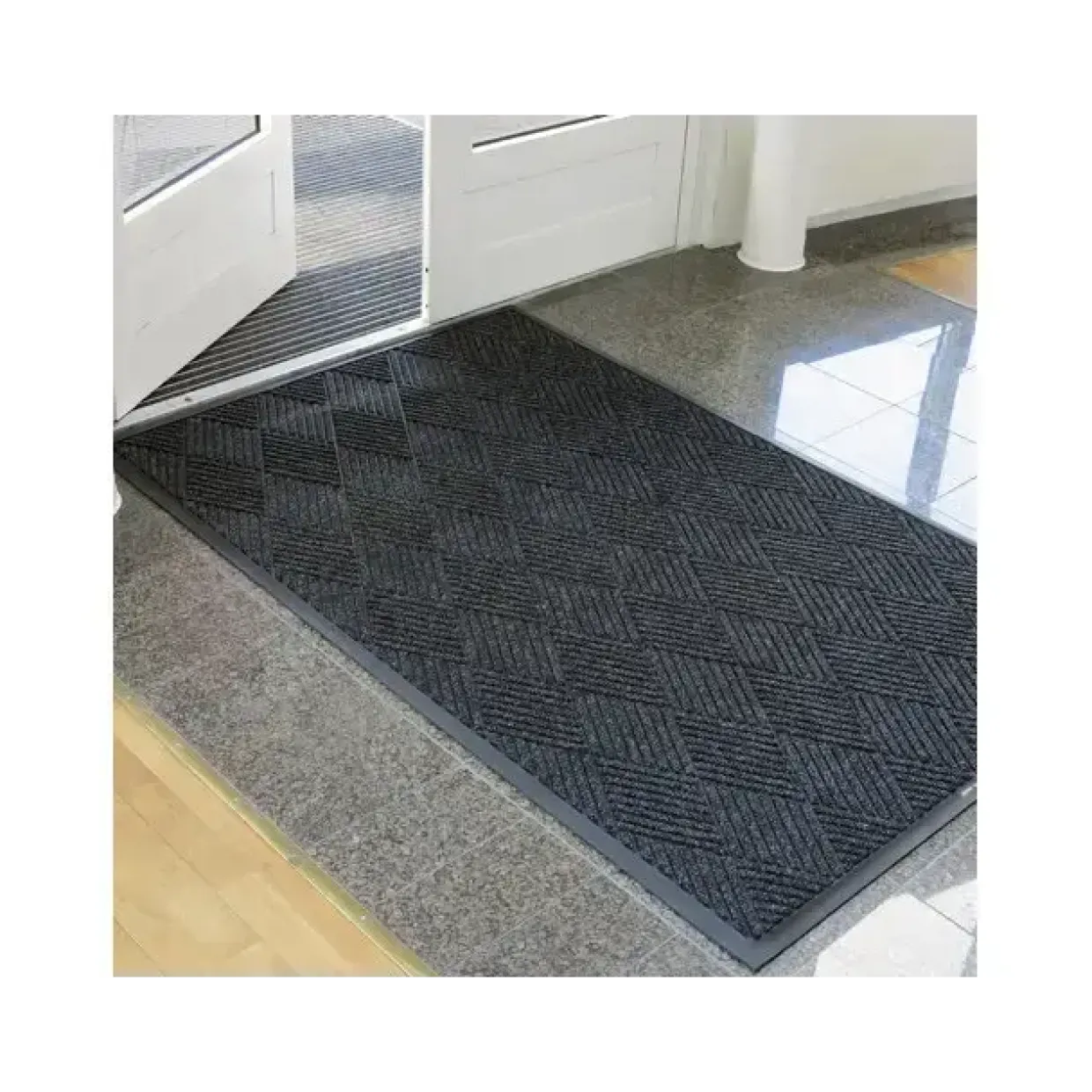 Kombinationsmåtte - Matting - Combi Premier Eco sort 89x150cm
