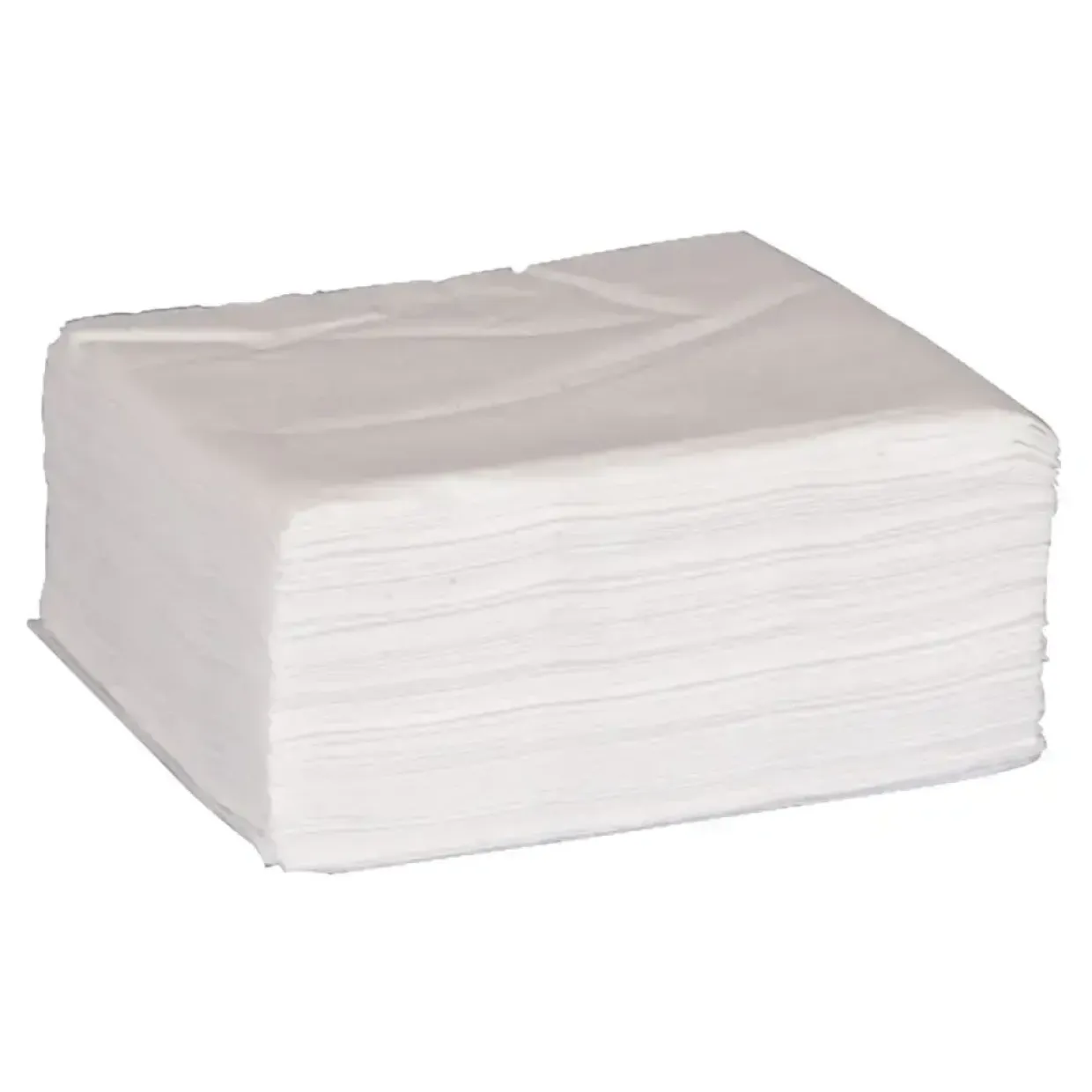 Økonomiserviet - 1-lags - 1/4 fold - 33x33 cm - Hvid - 6000 stk.