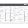 Kontorkalender væg - Moderne - A3 - 2027 - Mayland - 27063100