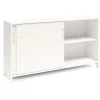 Kontorskab - DNA 2A4 skydedør - Hvid/Hvid - 1600x890 mm