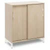 Kontorskab DNA, 800x890 mm, Eg/Hvid 2A4
