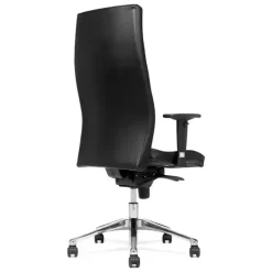 Kontorstol Nero HighBack, Sort skind