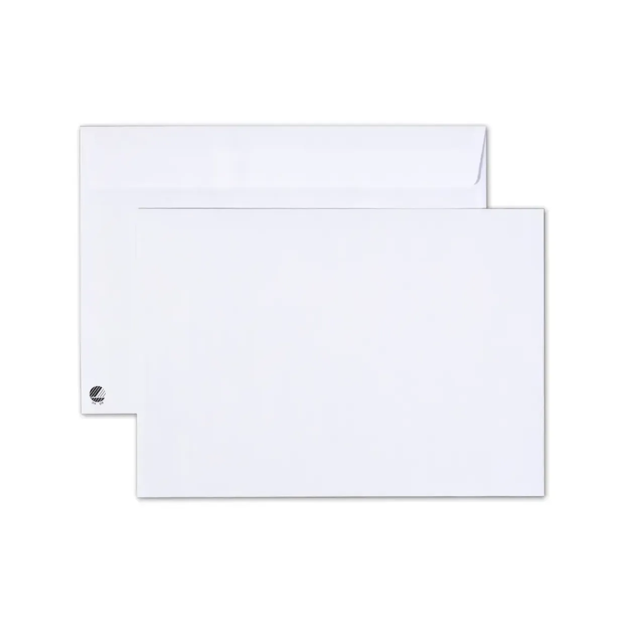 Konvolut C6 Peel&Seal hvid 90g - 500 stk
