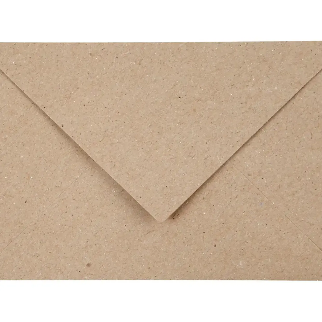 Konvolutter - Natur C6 11,5x16cm - 50 stk - Brun