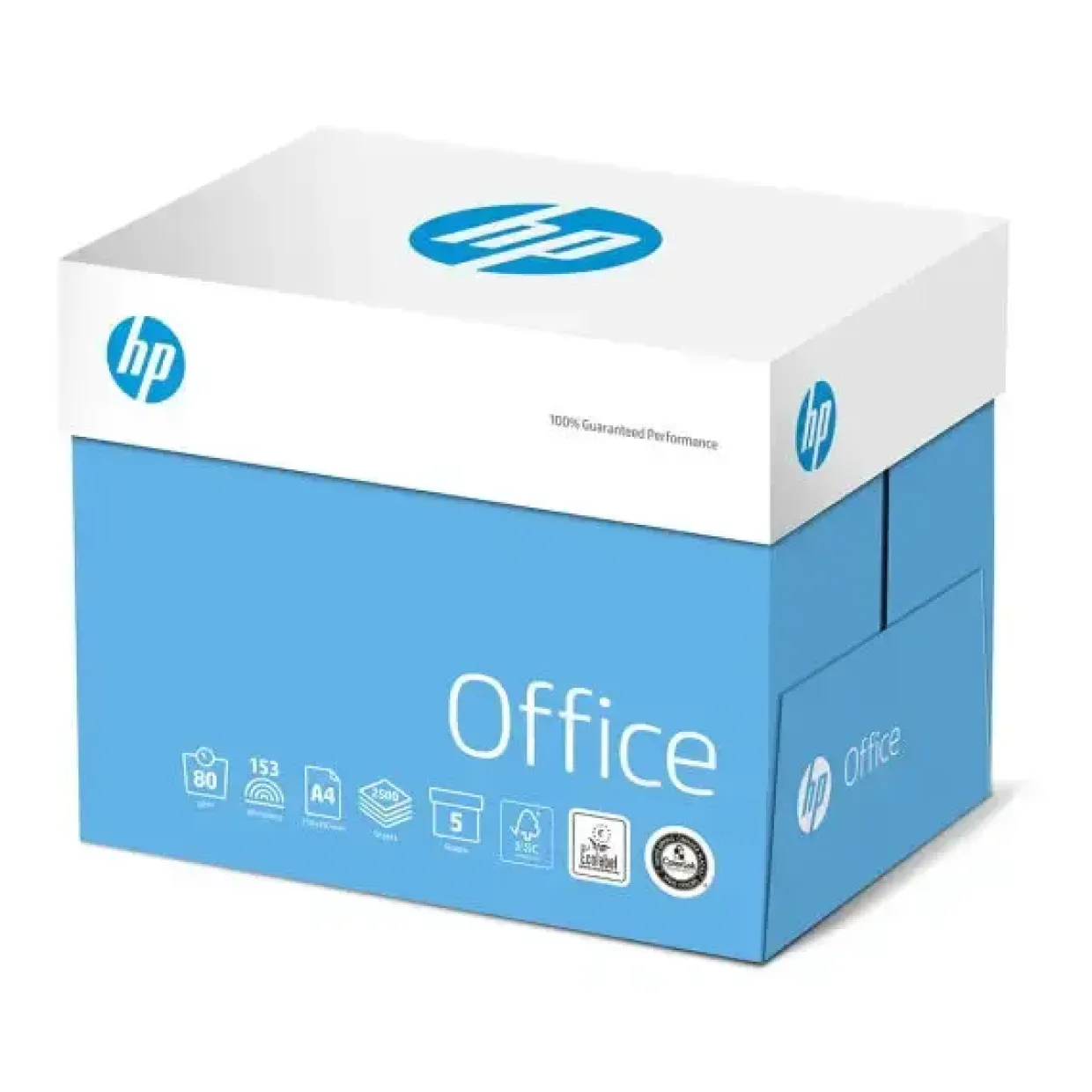 Kopipapir HP Office A4 80g CHP110 500ark/pak - 5 stk