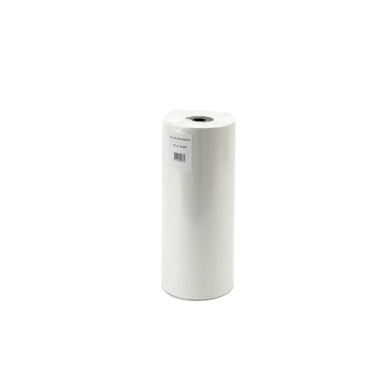 Kraftpapir - i hvid 33 cm x 200 m x 45 g
