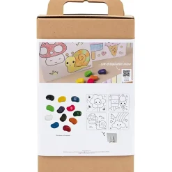 Kreakasse DIY Kit Farvelægning Tegneplade standardfarver - 1 pakke