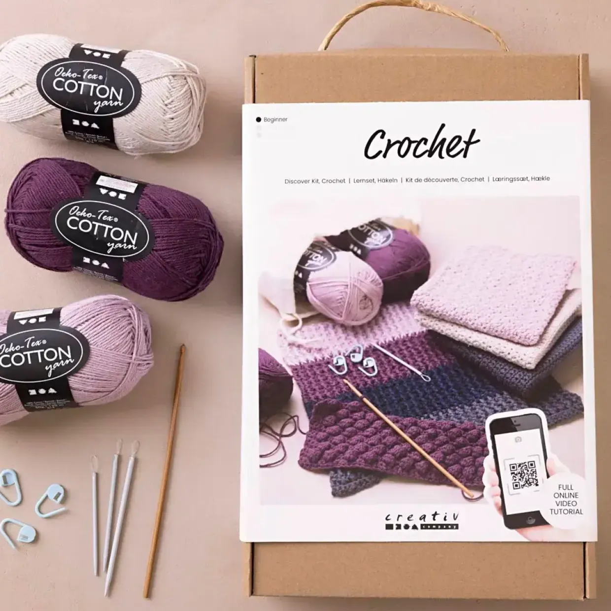 Kreakasse DIY Kit Hækle