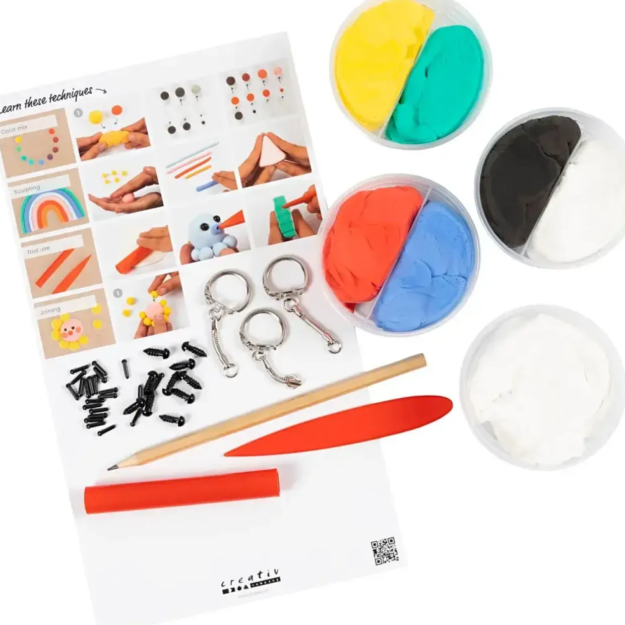 Kreakasse DIY Kit Modellering Fantasifigurer - 1 pakke