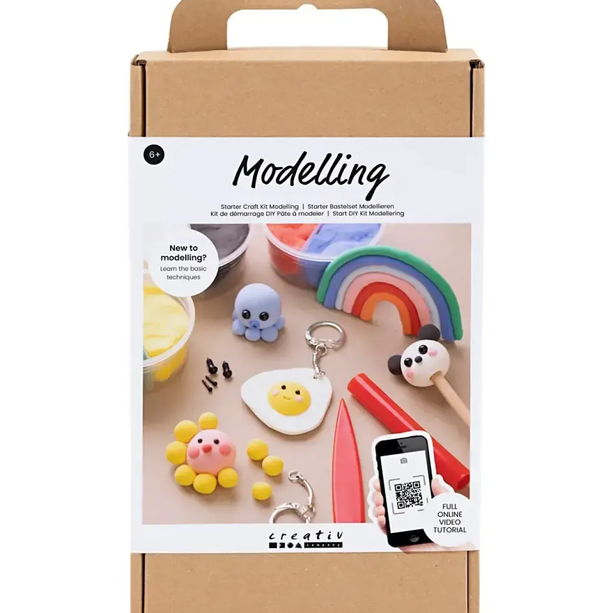Kreakasse DIY Kit Modellering Fantasifigurer - 1 pakke