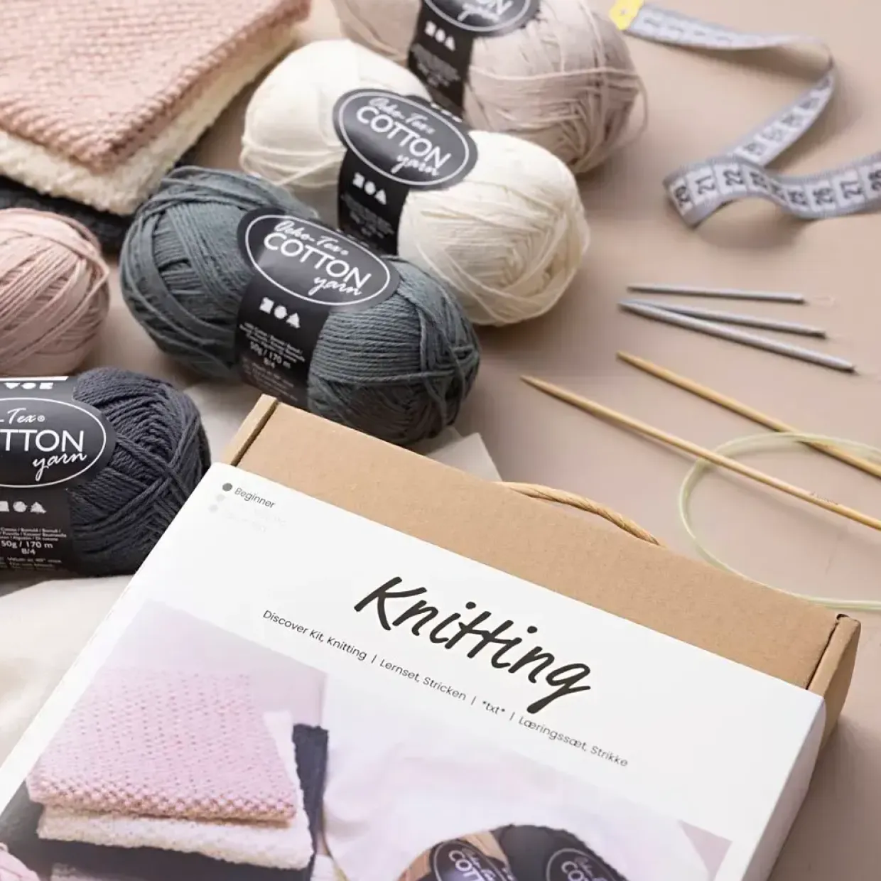 Kreakasse Start DIY Kit Strikke - 1 pakke