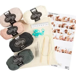 Kreakasse Start DIY Kit Strikke - 1 pakke