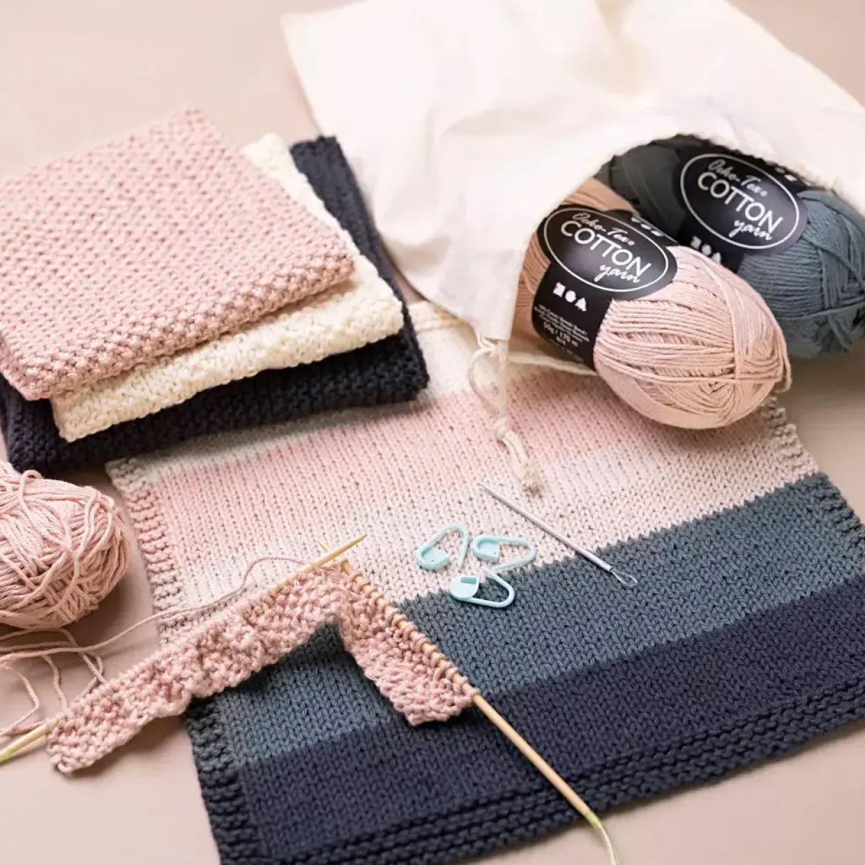 Kreakasse Start DIY Kit Strikke - 1 pakke