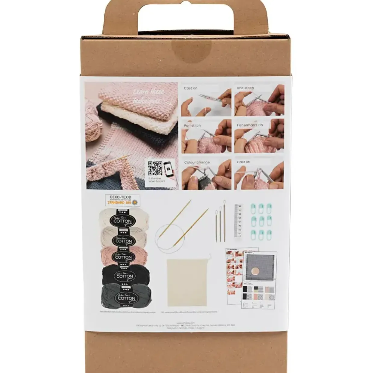Kreakasse Start DIY Kit Strikke - 1 pakke