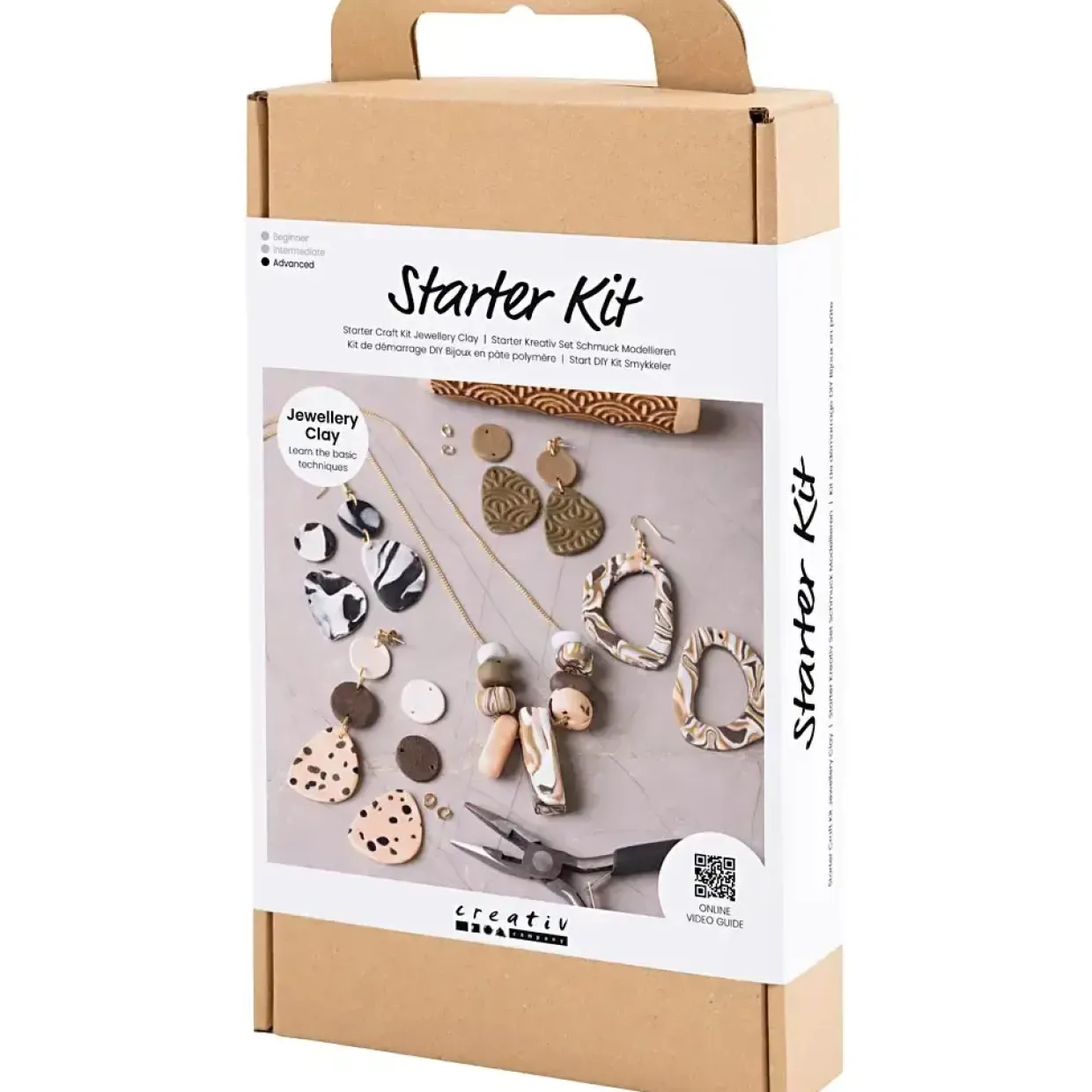Kreativ kreakasse - DIY Kit Smykkeler - Fine Clay Polymer