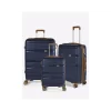 Kuffertsæt RW Travel Alfrida blå 20”/24”/28” PP-plast med TSA-lås