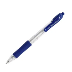 Kuglepen med trykknap, blå, 446001 - 50 stk