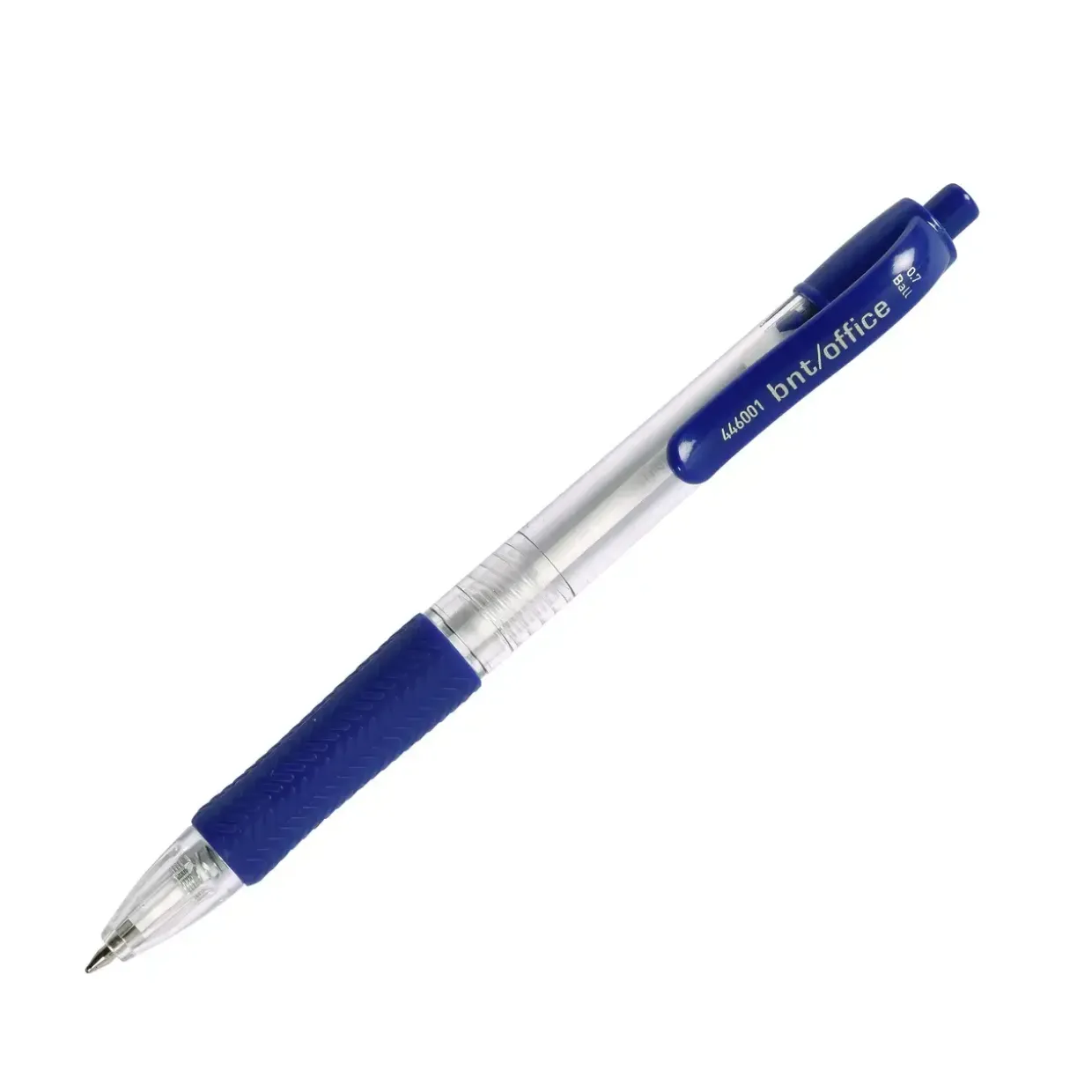 Kuglepen med trykknap, blå, 446001 - 50 stk