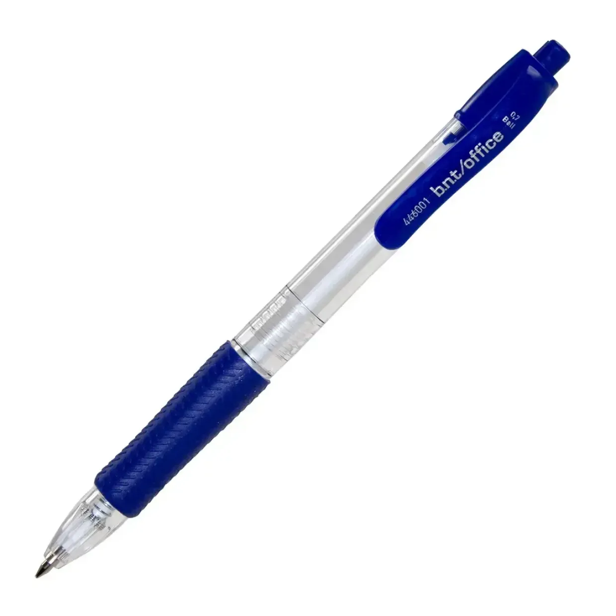 Kuglepen med trykknap, blå, 446001 - 50 stk