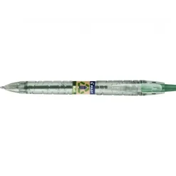 Kuglepen m|klik Pilot B2P Ecoball medium grøn - 10 stk